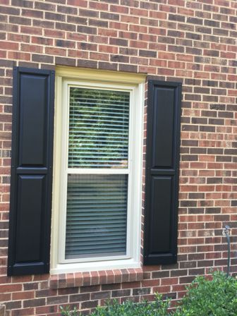 Alside Mezzo beige window
